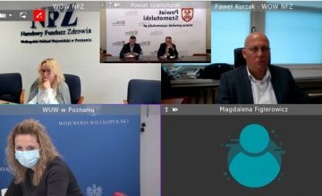 Wideokonferencja "Przygotowanie szpitali do czwartej fali koronawirusa"